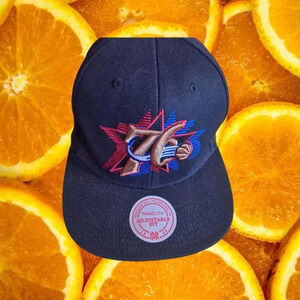 76ers Mitchell &‎ Ness Adjustable Hat